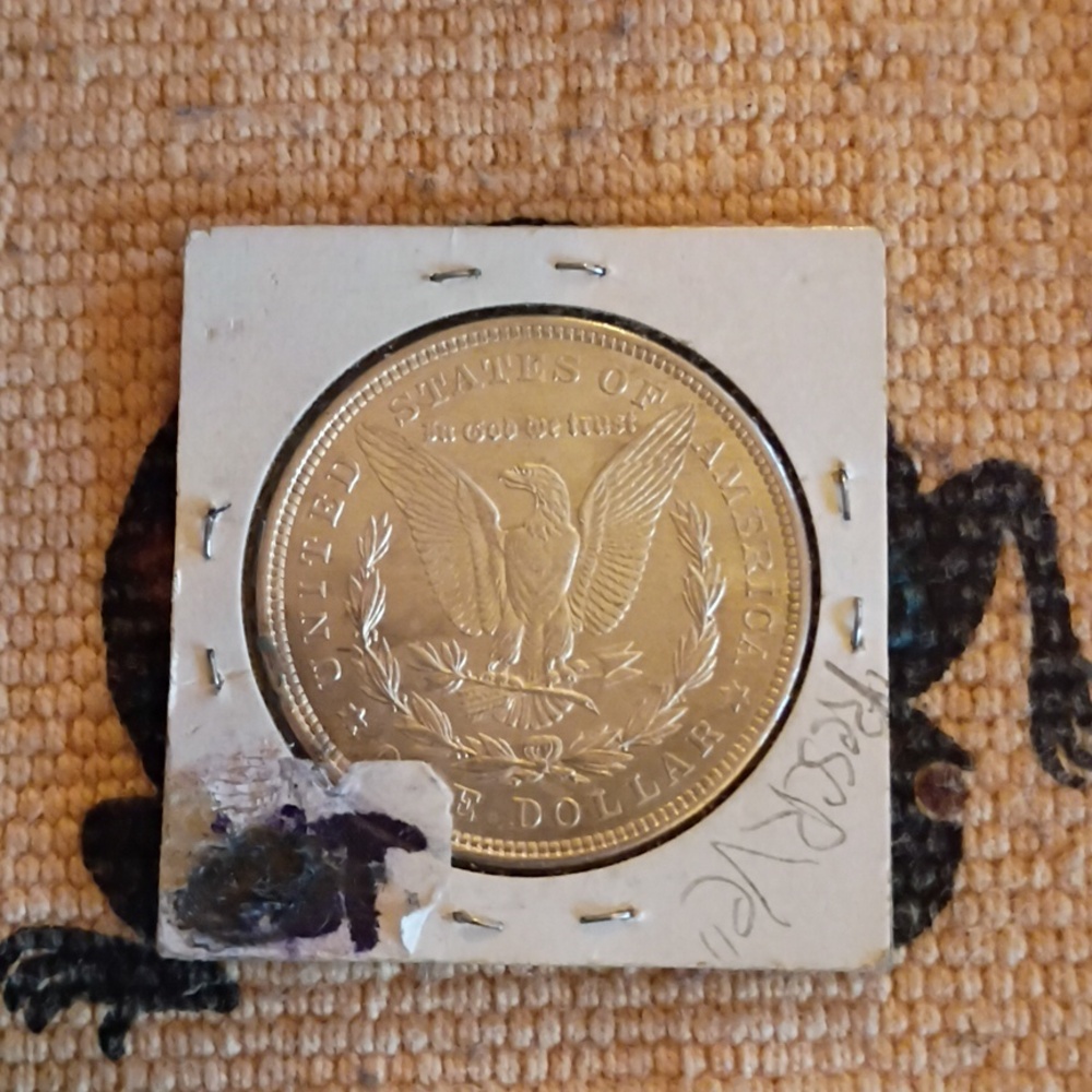 1921 Morgan Silver Dollar - Picture 2 of 2